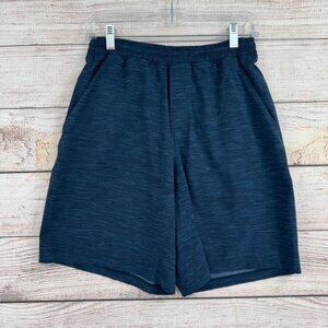 Lululemon Pace Breaker 9" Lined Shorts Men's Size M Heathered Blue